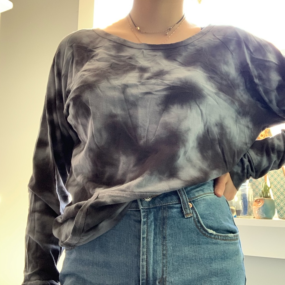 Navy Blue Tie-Dye shirt